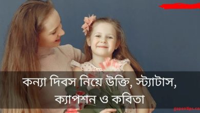 কন্যা সন্তান নিয়ে বাবার স্ট্যাটাস