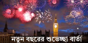 নতুন বছরের শুভেচ্ছা স্ট্যাটাস 2025