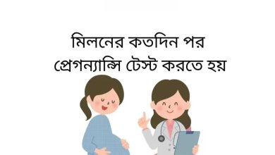 মিলনের কতদিন পর প্রেগন্যান্সি টেস্ট করবো